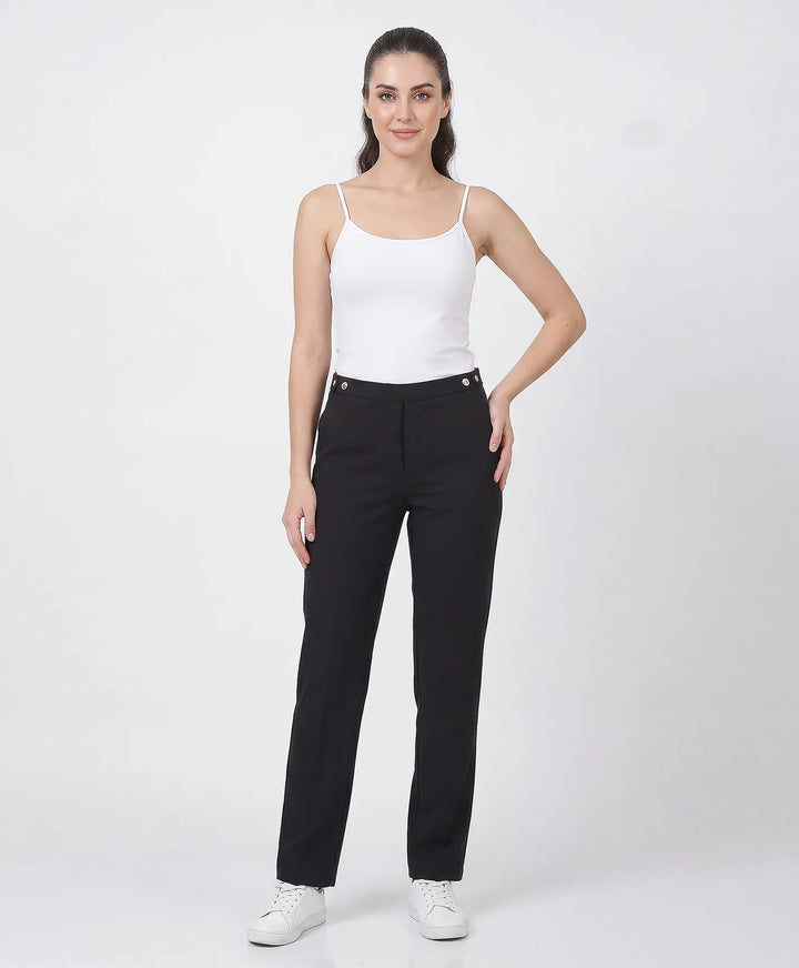 Premium Straight Fit Lycra Trouser