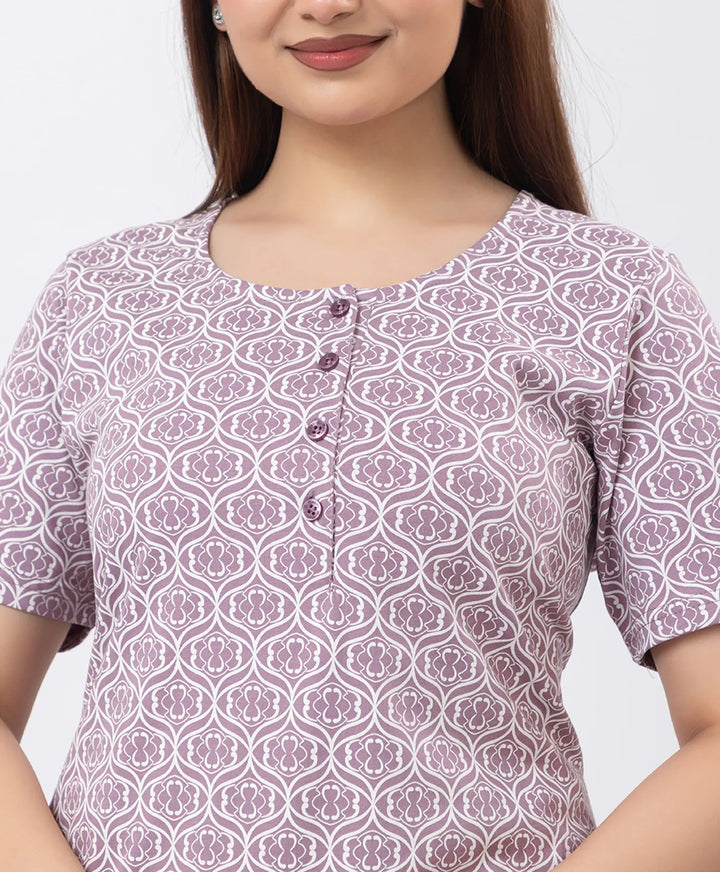 Floral Elegance Kurta Set