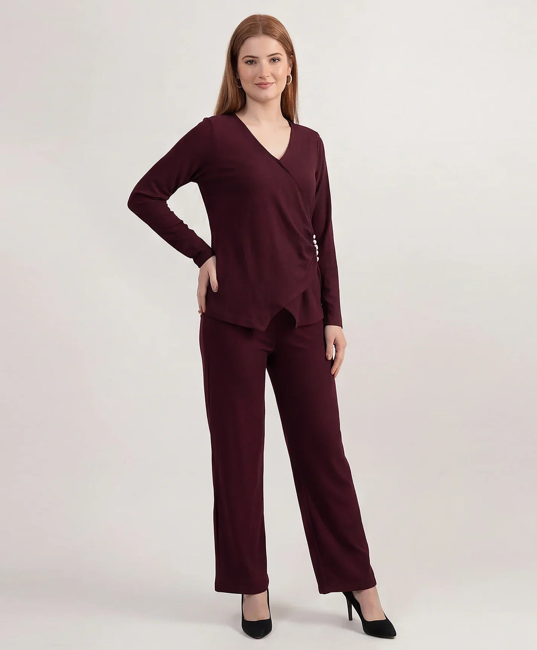 Pear Wrap Co-ord Set