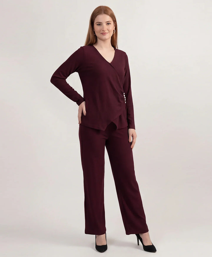 Pear Wrap Co-ord Set
