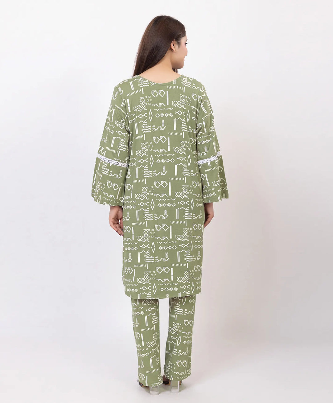 Bell Sleeve Kurta Set