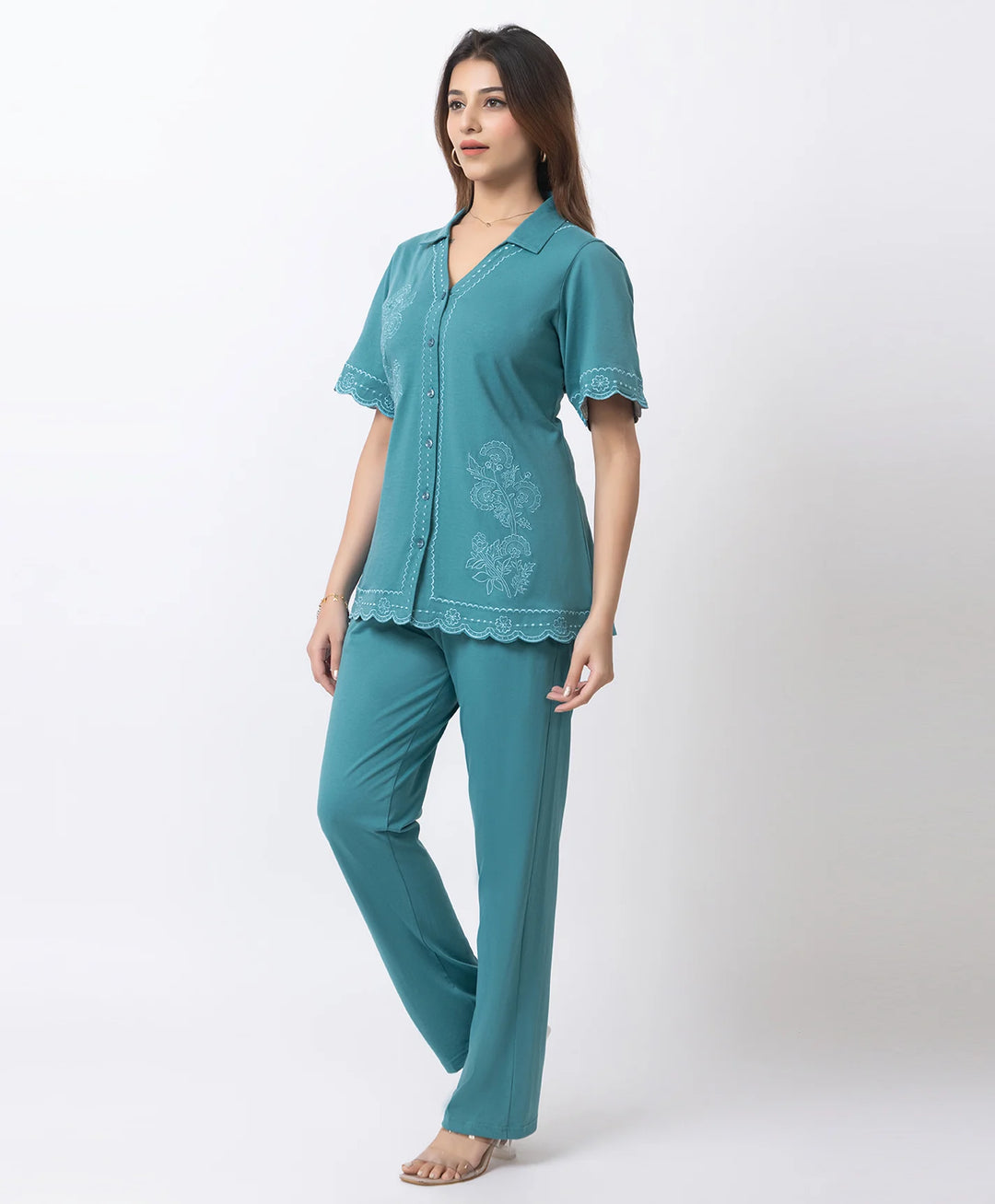 Premium Embroidered Co-Ord Set