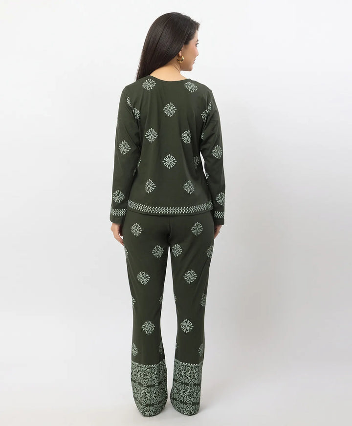 Premium Allover Motif Co-Ord Set