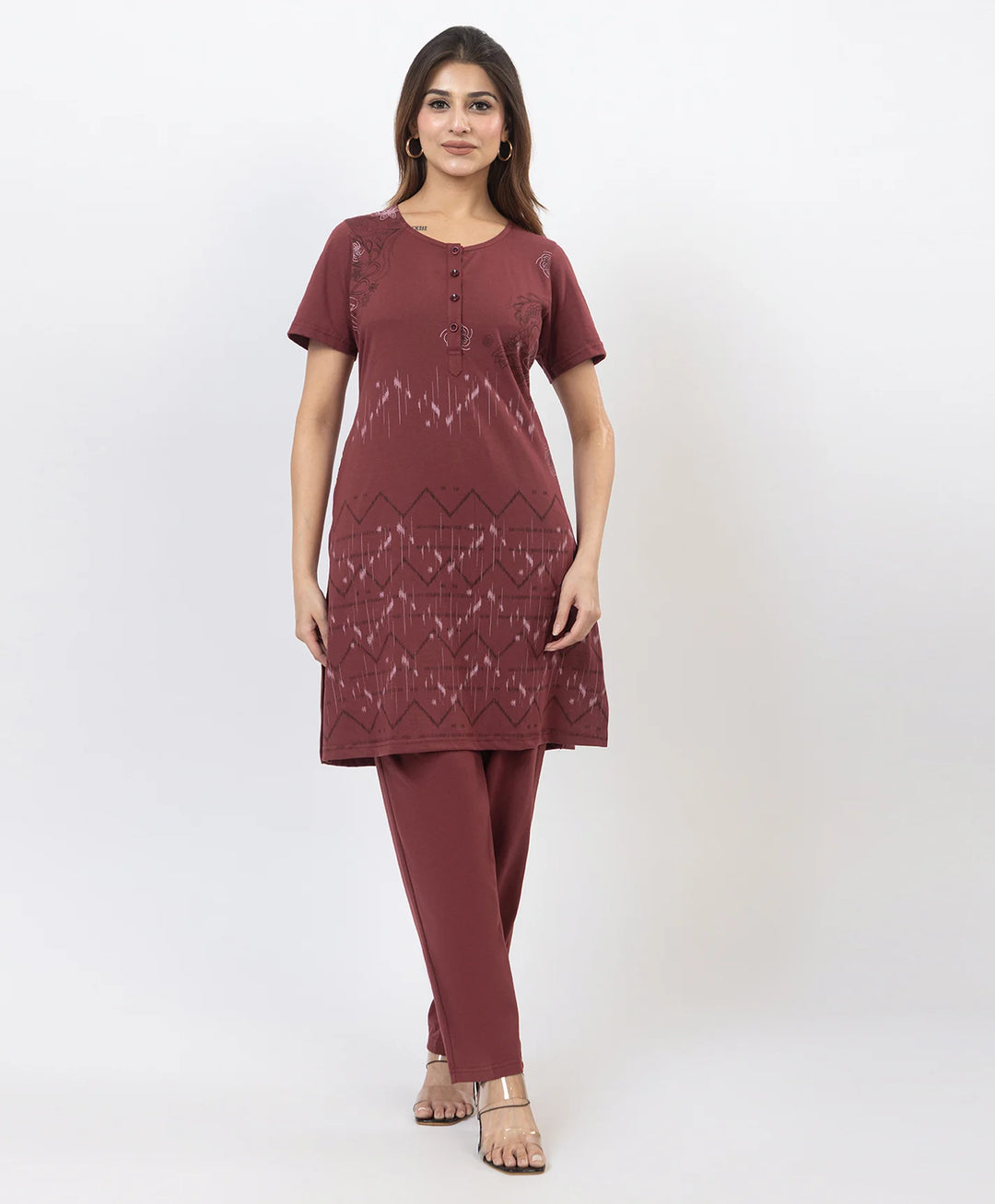Graceful Straight-Fit Kurta Set