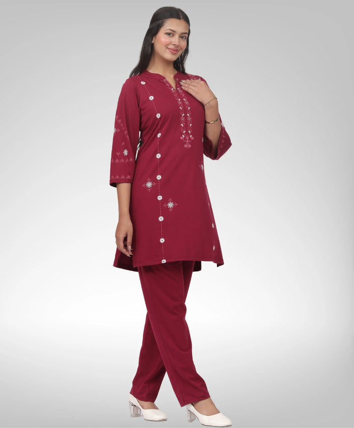 Stylish Printed Kurta Lower Set