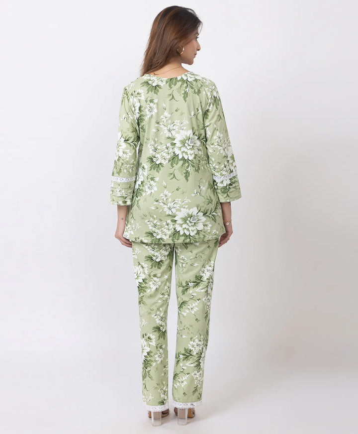 Floral Print Co-Ord Set for Everyday Wear