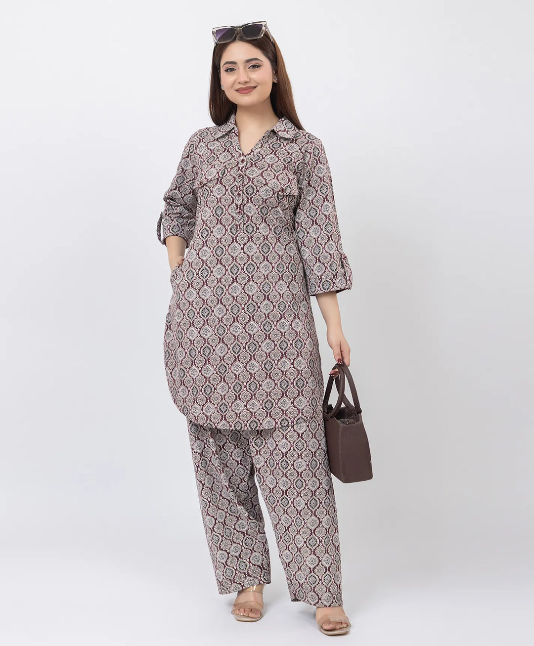 Elegant Pathani Salwar Suit