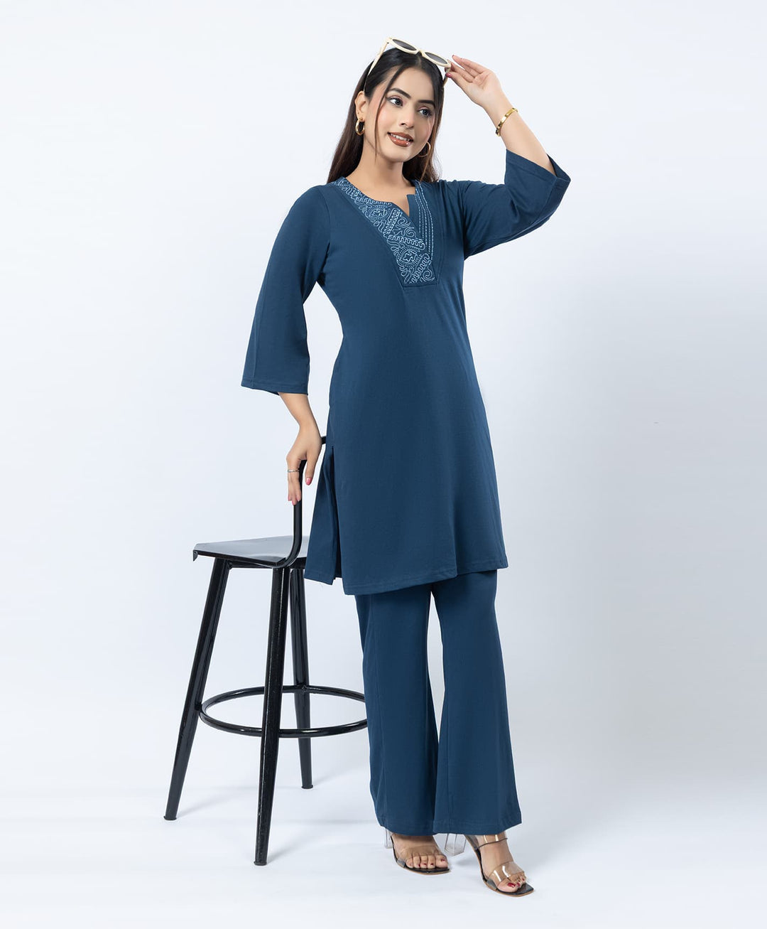 Graceful Premium Embroidered Kurta Set