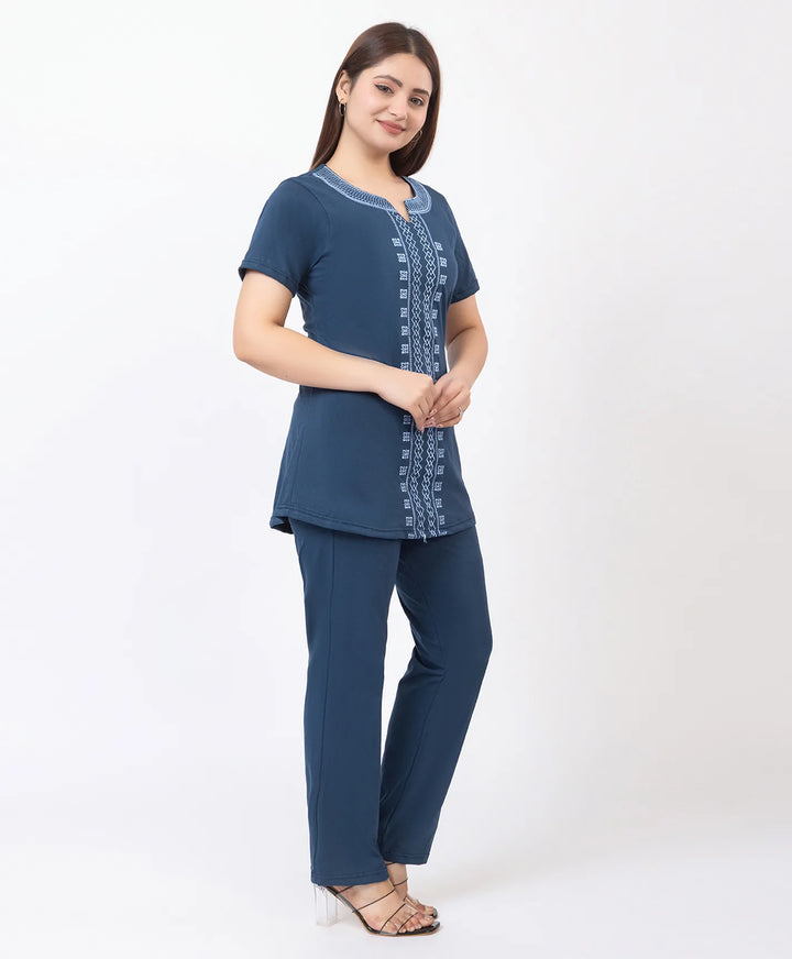 Sophisticated Embroidered Co-ord Set