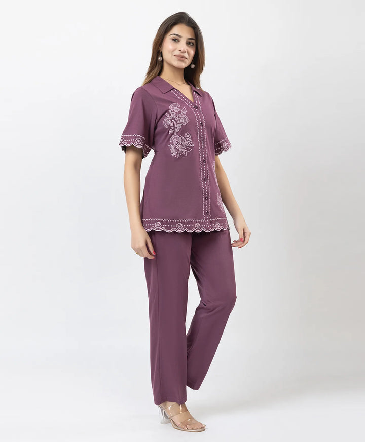 Contemporary Embroidered Co-Ord Set
