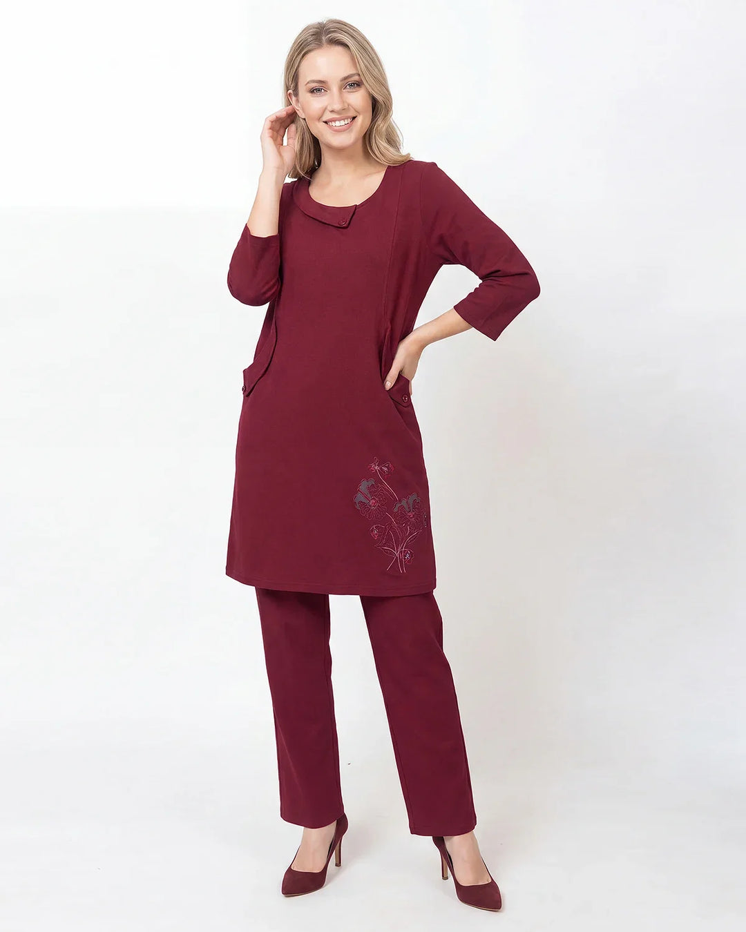 Heritage Bloom Kurta Set
