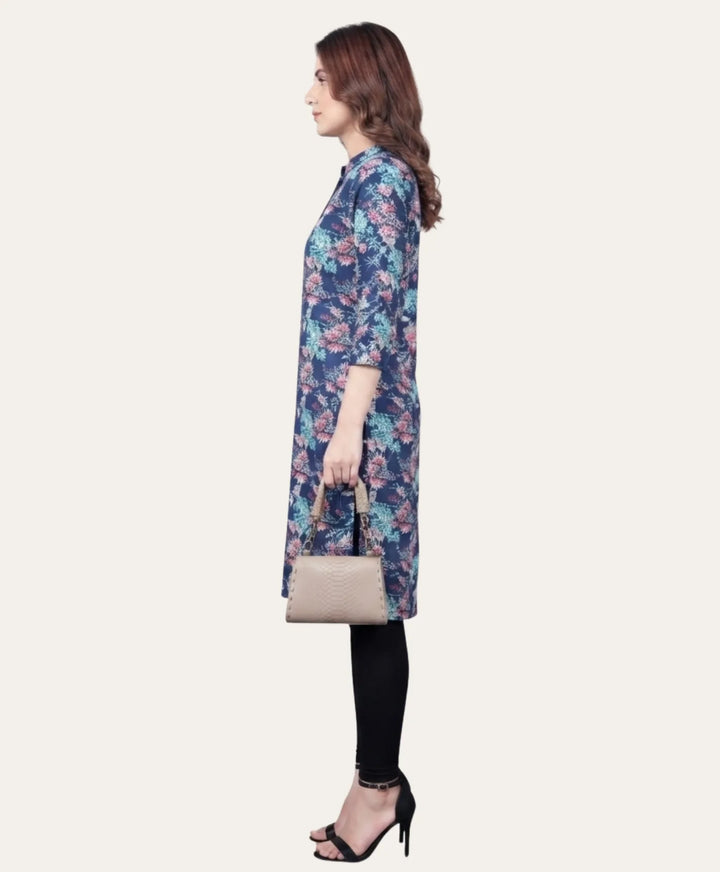 Refined Everyday Elegance Printed Kurti