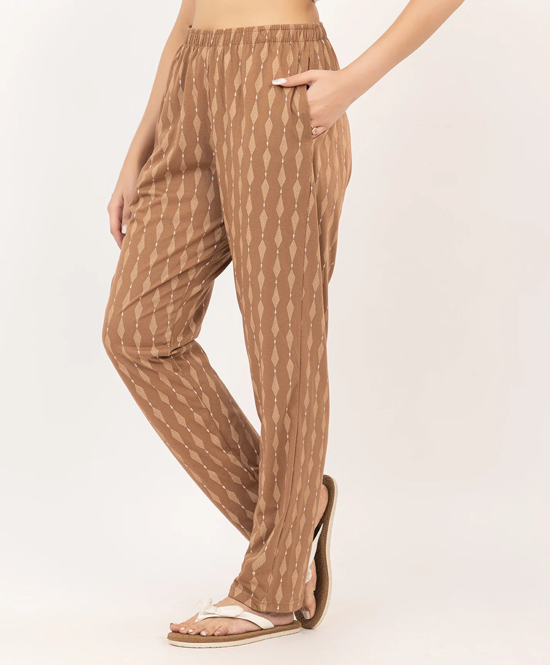 Straight-Fit Summer Printed Lower