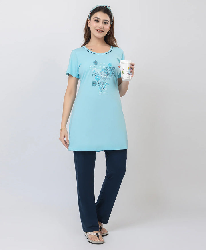 Printed Lounge Wear Set