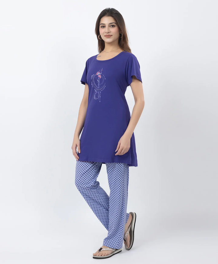 Soft & Comfortable Printed Nightwear Set