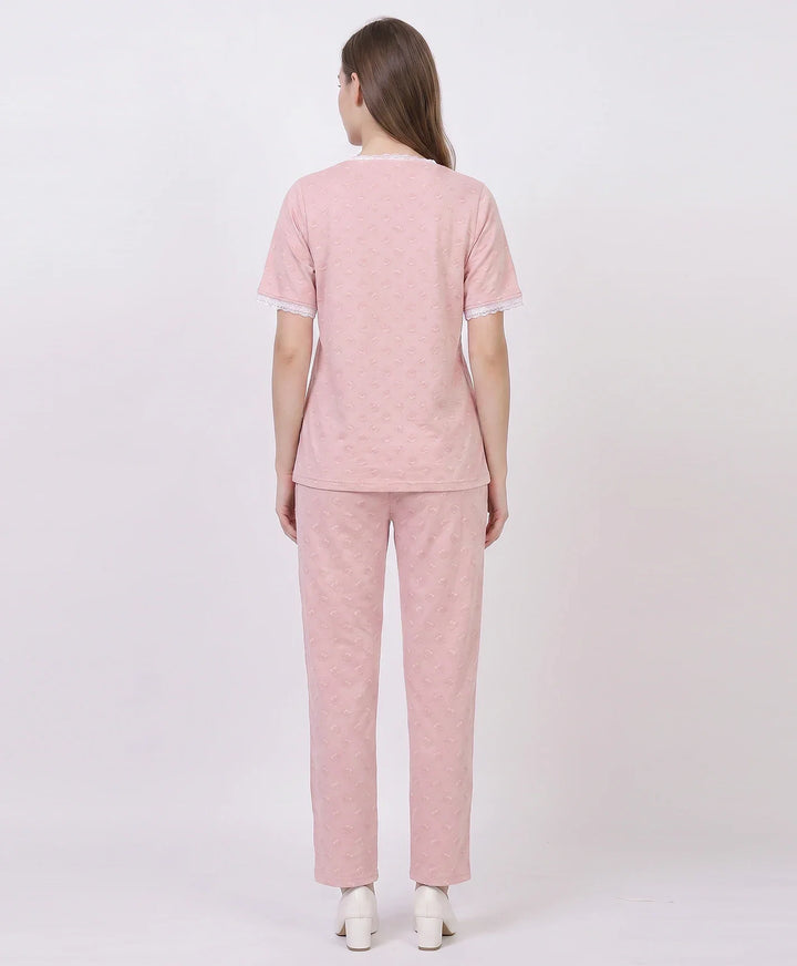 Soft Lace Lounge Co-ord set