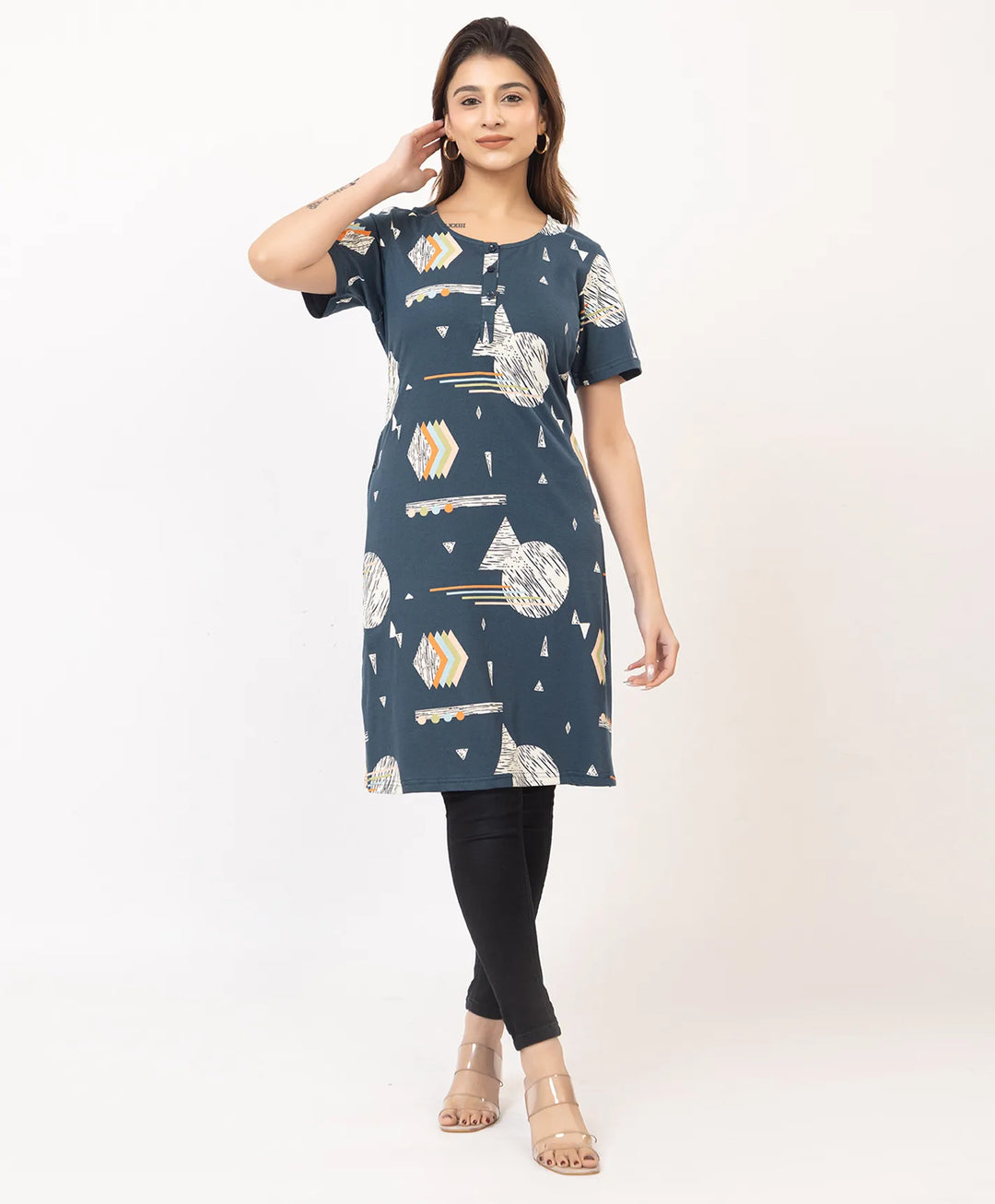 Classic Charm Printed Kurta