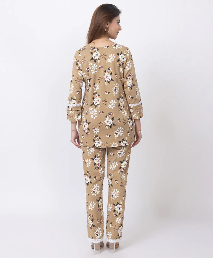 Floral Print Co-Ord Set for Everyday Wear