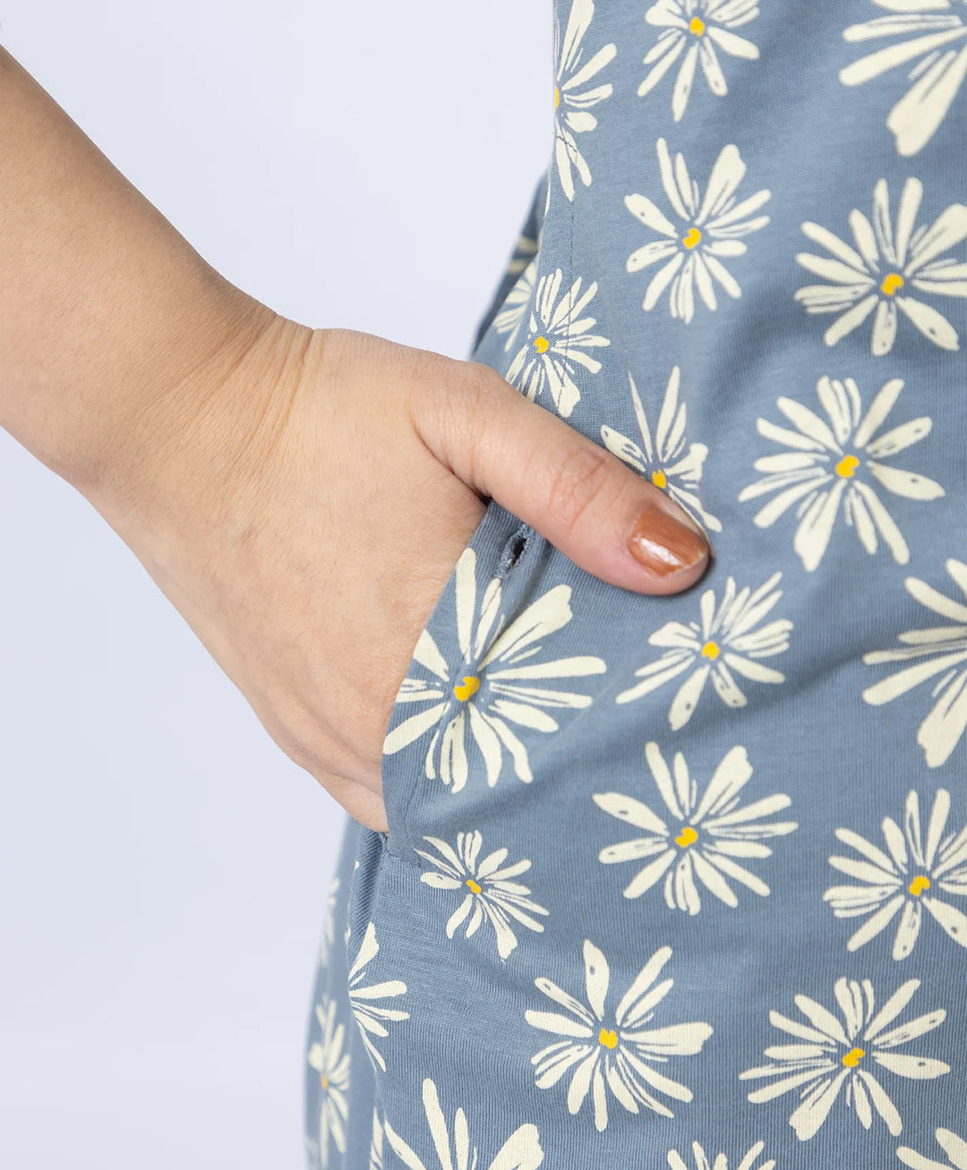 Floral Print Straight Silhouette Long Kurti