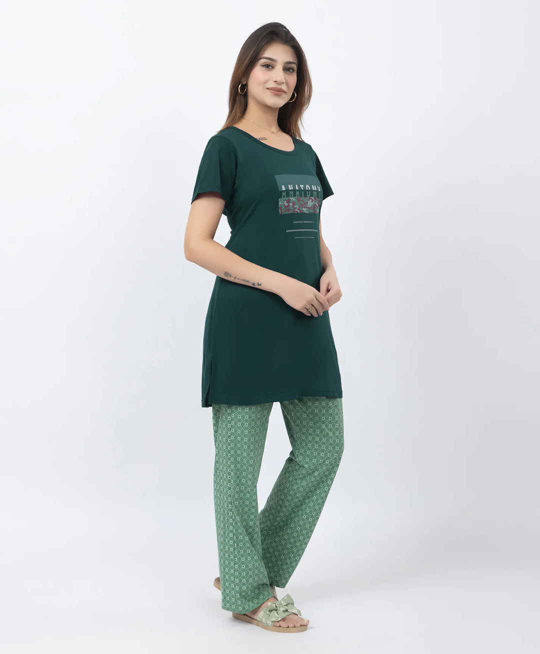 Soft & Comfortable Printed Nightwear Set
