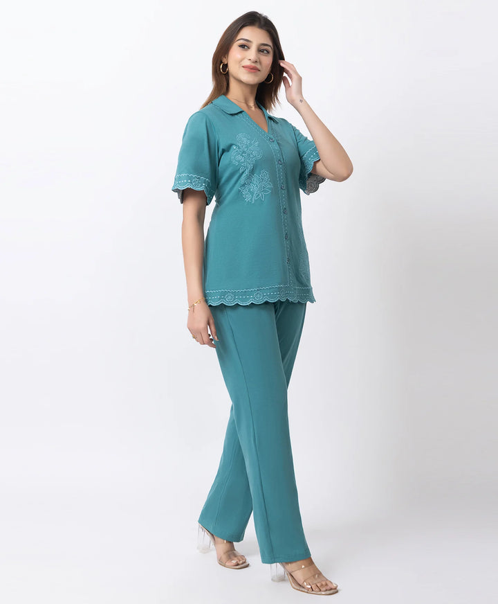 Premium Embroidered Co-Ord Set