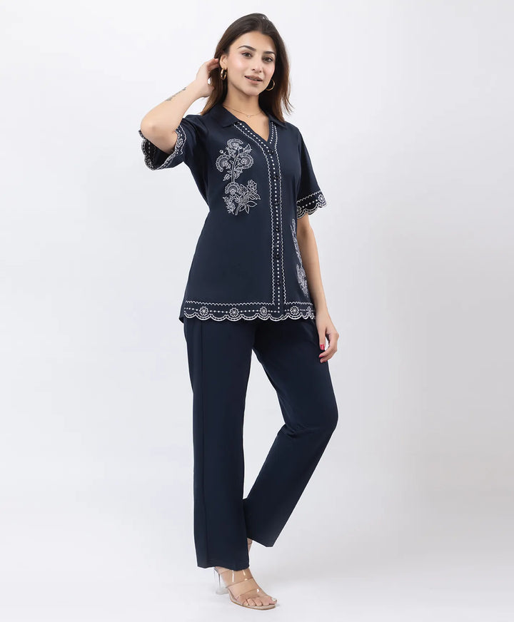 Contemporary Embroidered Co-Ord Set