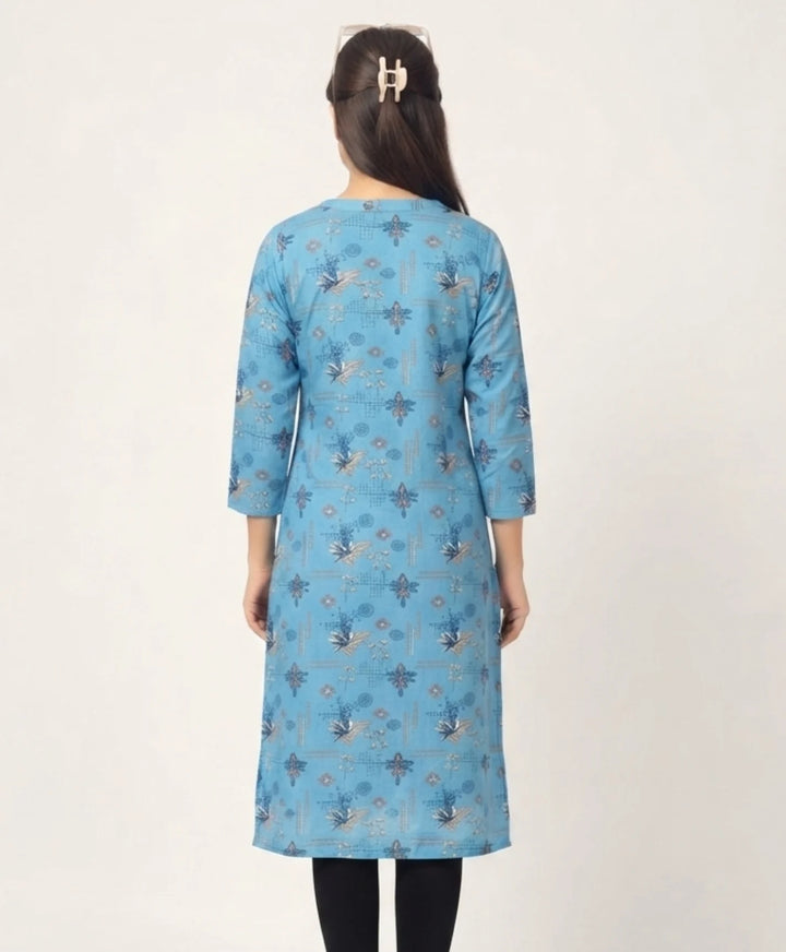 Refined Everyday Elegance Printed Kurti