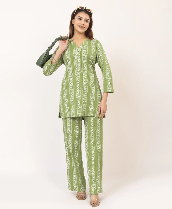 Graceful Printed Women’s Co-ord Set