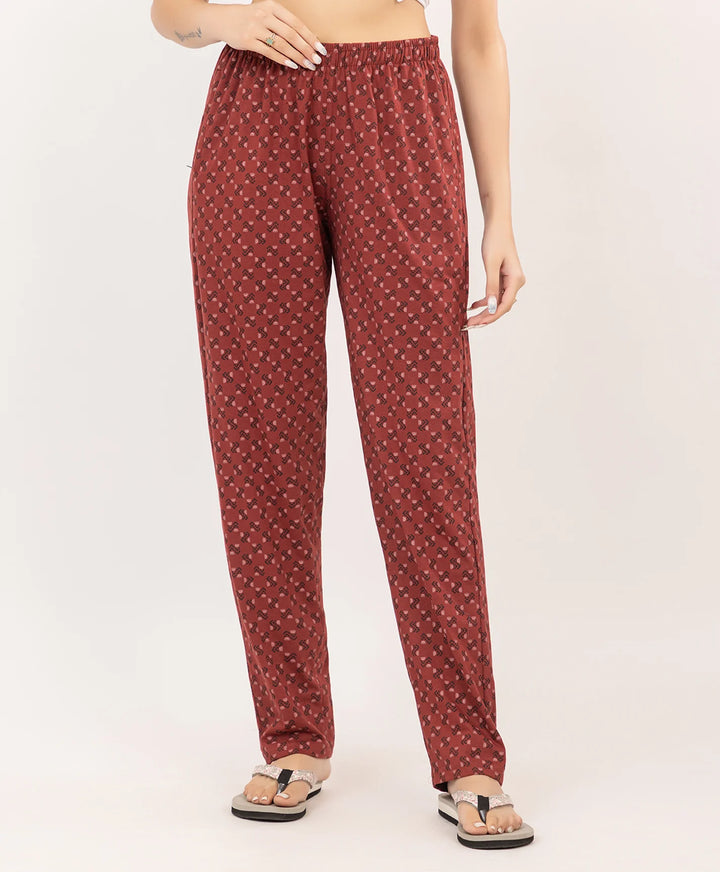 Straight-Fit Summer Printed Lower