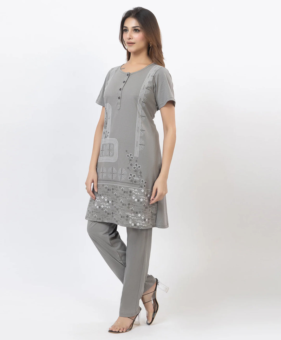 Graceful Straight-Fit Kurta Set