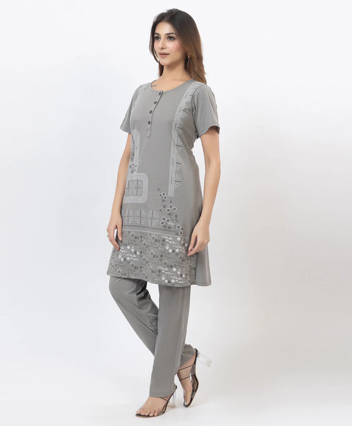 Graceful Straight-Fit Kurta Set