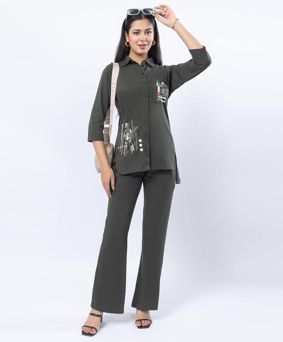 Premium Front Open Co-Ord Set