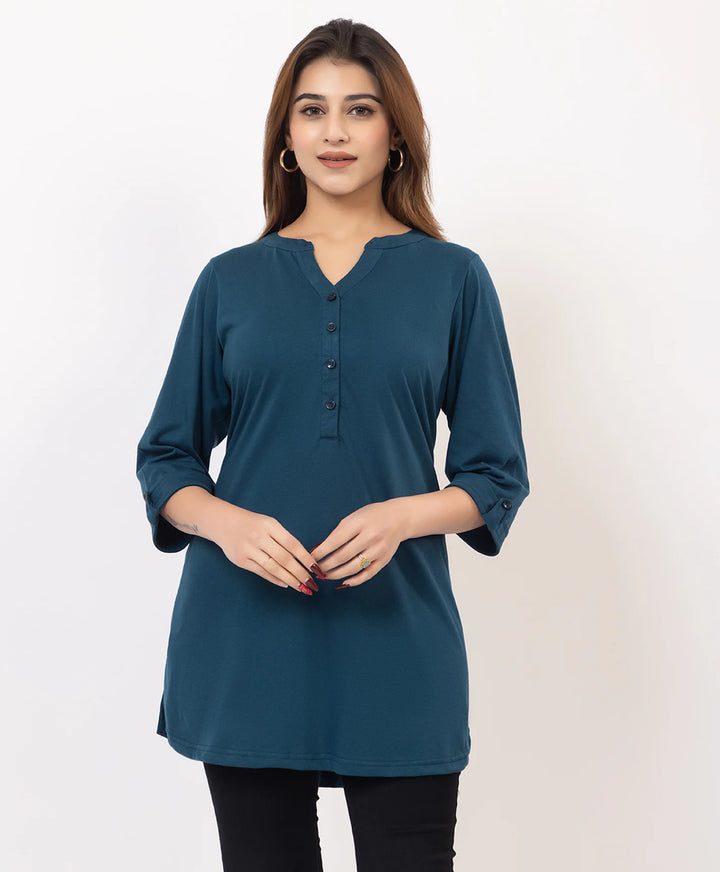 Classic Comfort Solid Kurti