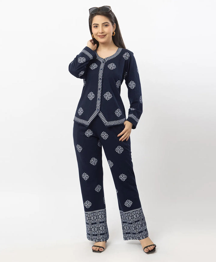 Premium Allover Motif Co-Ord Set