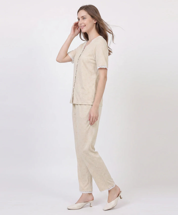 Soft Lace Lounge Co-ord set
