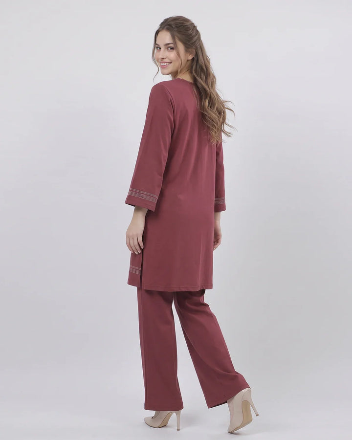 Floral Frame Kurta Set