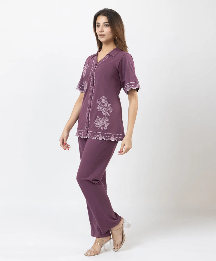 Contemporary Embroidered Co-Ord Set