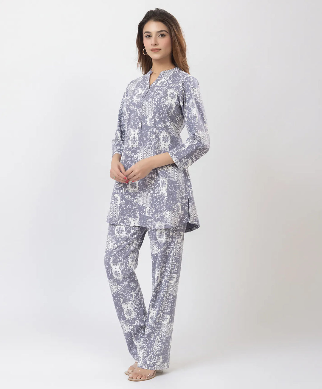 Classic Printed Kurta with Pants