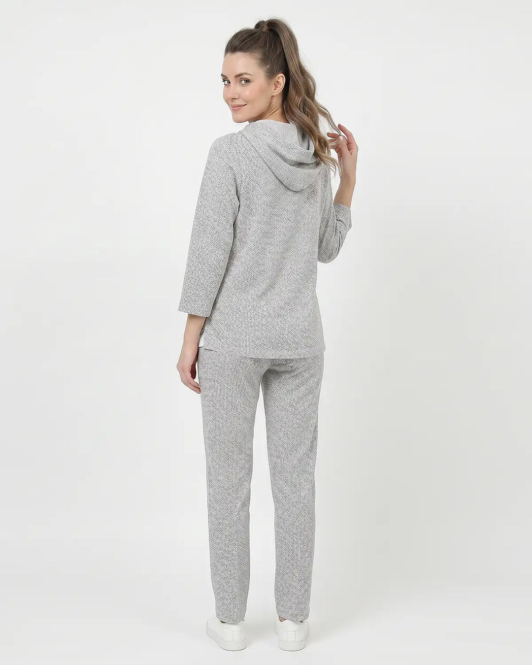 Plush Hoodie Track Suit