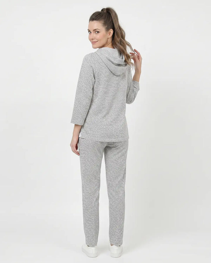 Plush Hoodie Track Suit