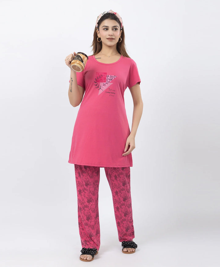 Soft & Comfortable Printed Nightwear Set
