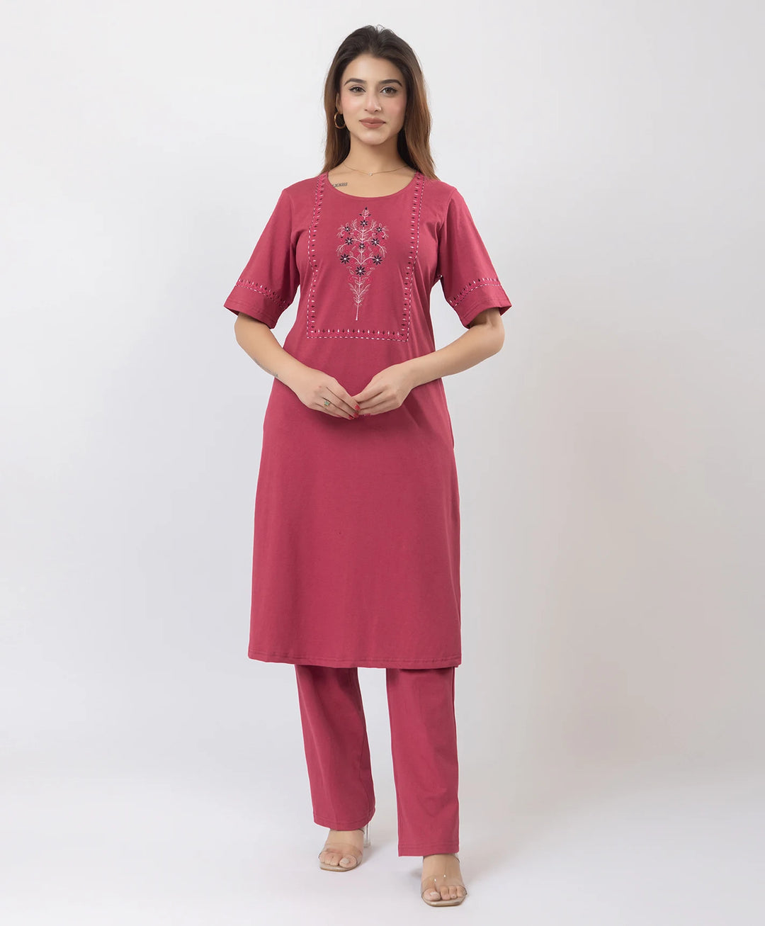Elegant Ethnic Ensemble Embroidered Kurta Set