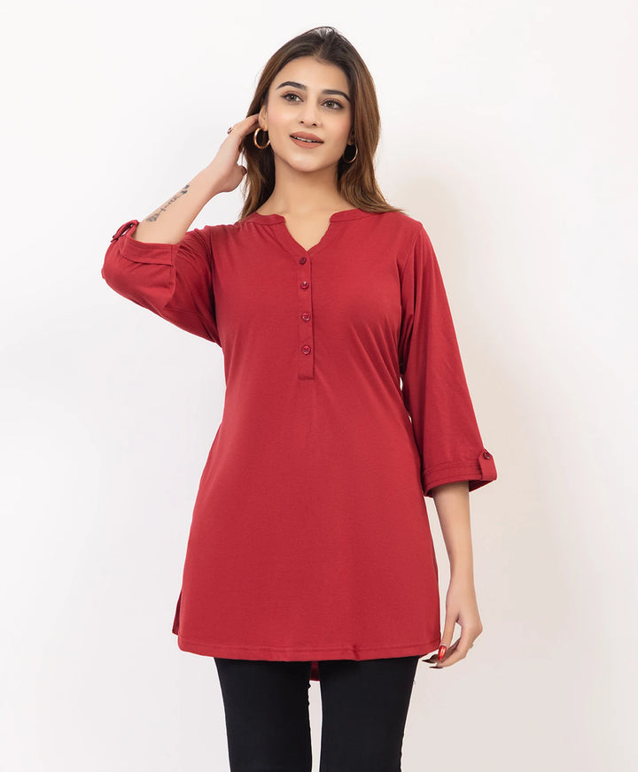 Classic Comfort Solid Kurti