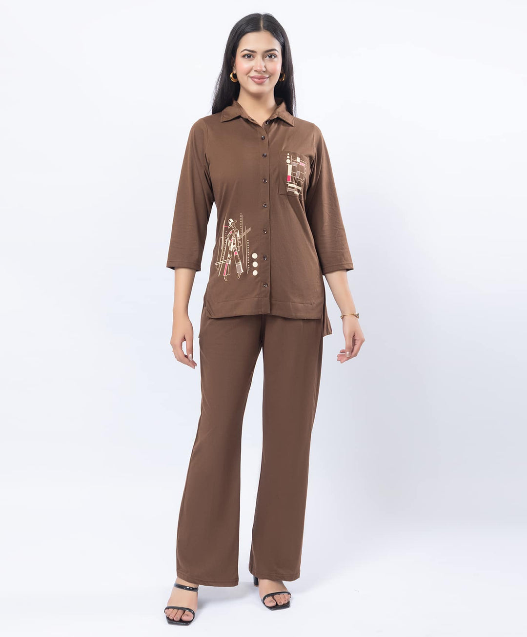 Premium Front Open Co-Ord Set