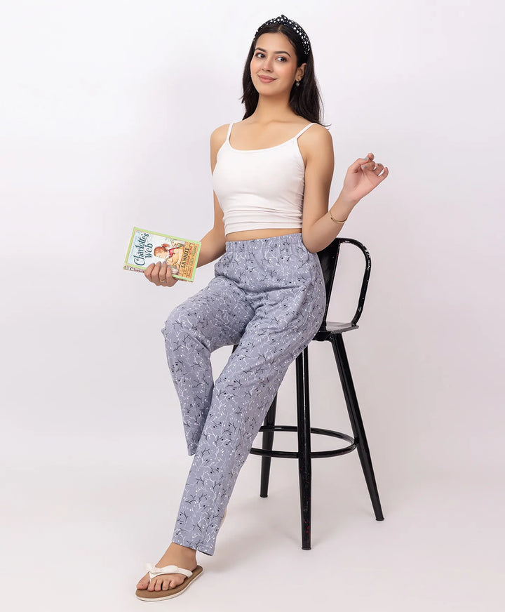 Premium Patterned Straight Leg Lower