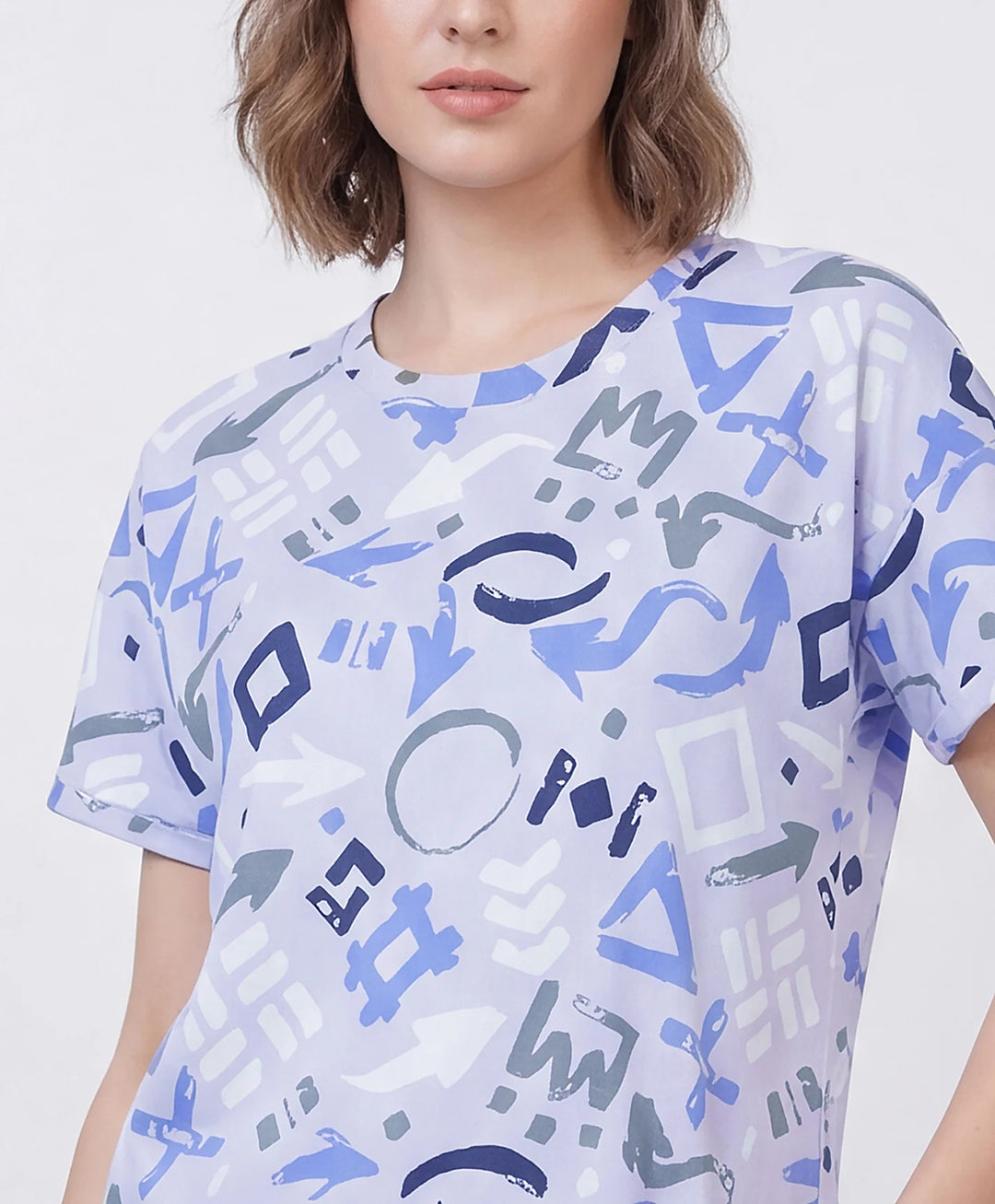 Easy Fit Down Shoulder Night Suit