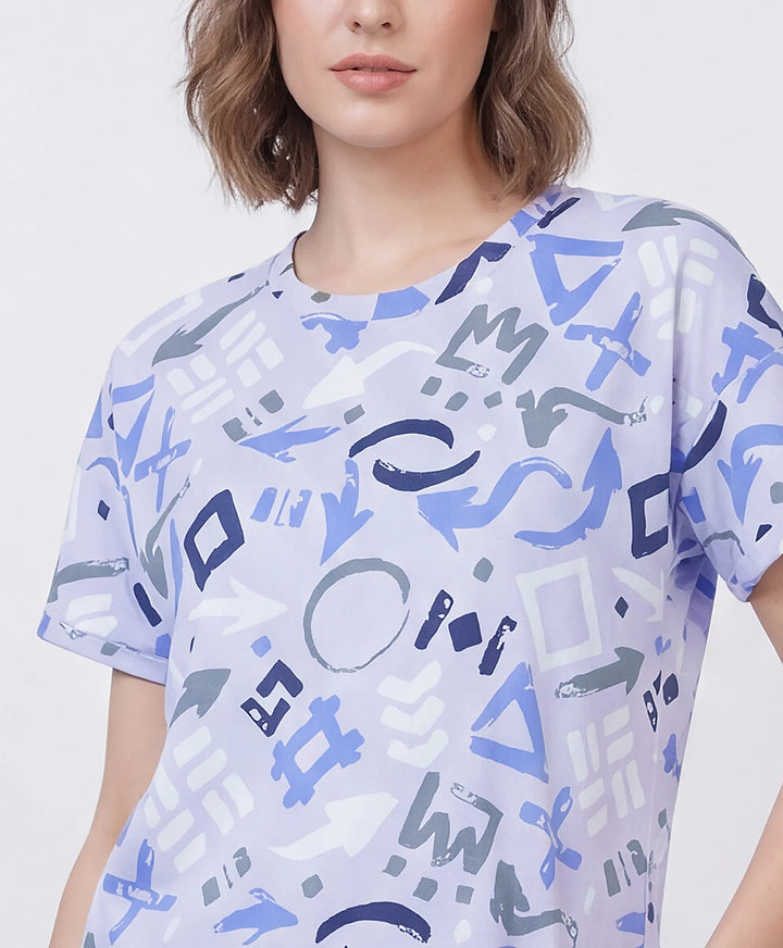 Easy Fit Down Shoulder Night Suit