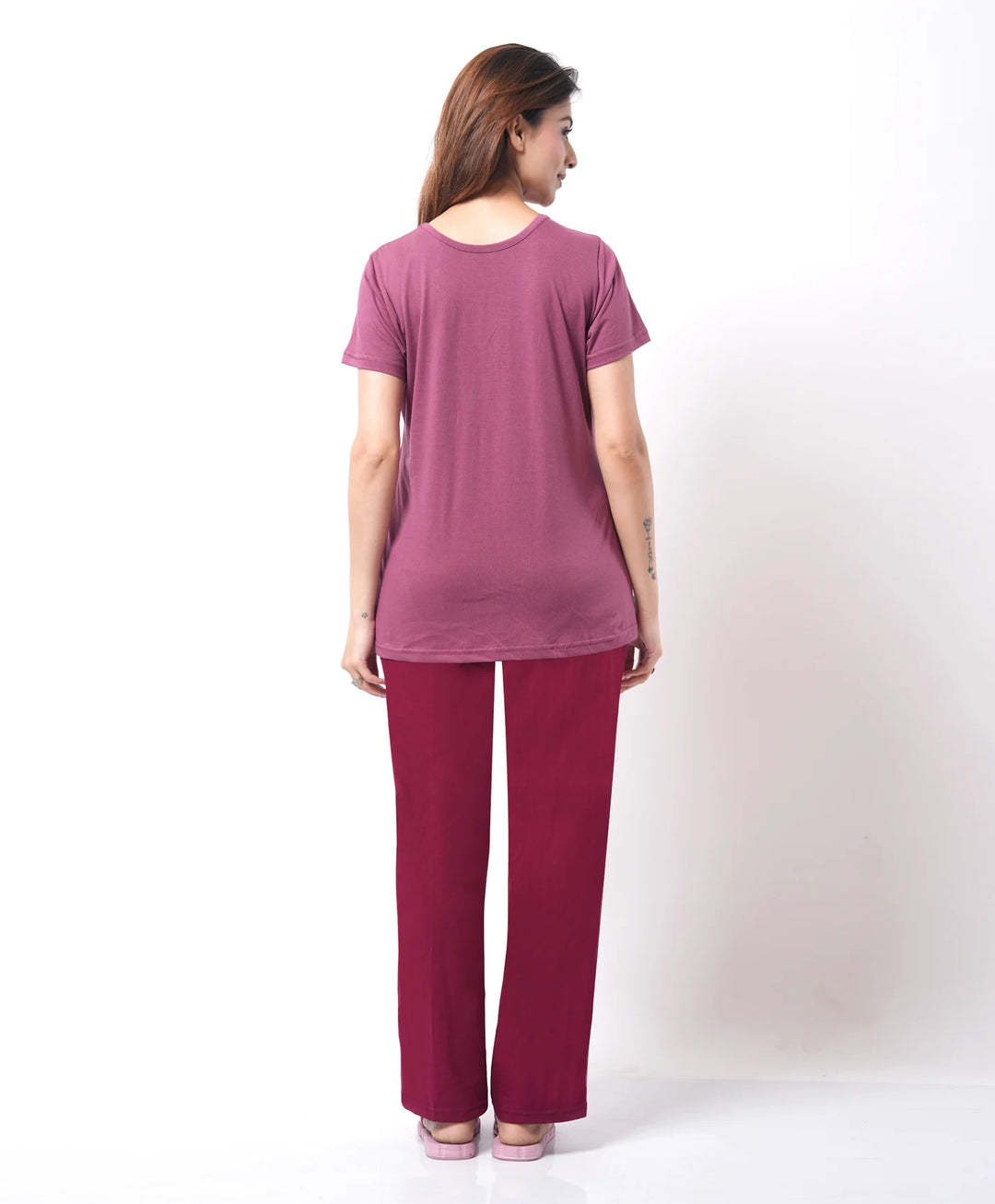 Basic Mid Length Night Suit