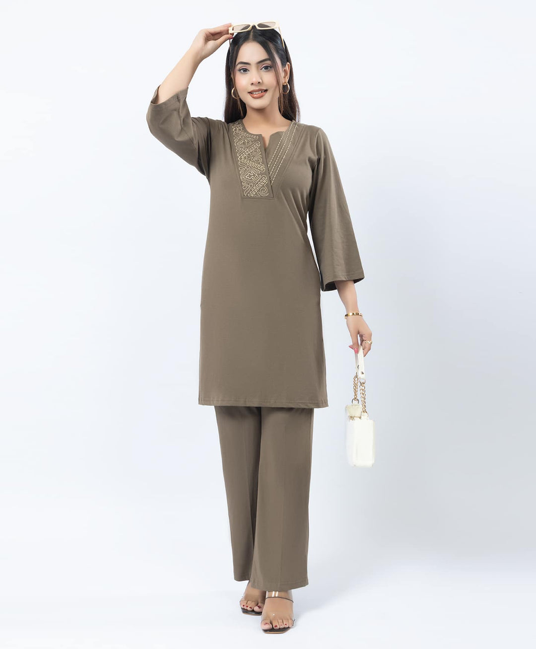 Graceful Premium Embroidered Kurta Set