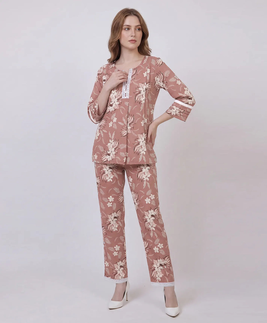 Floral Print Co-Ord Set for Everyday Wear